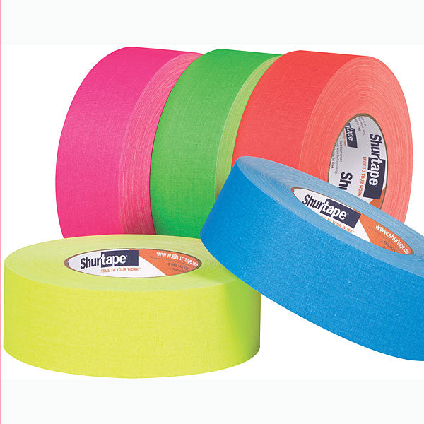 SHURTAPE P-660 Professional Grade Fluorescent Gaffers Tape – MercoTape