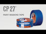 Laden und Abspielen von Videos im Galerie-Viewer, SHURTAPE CP 27® 14-Day ShurRELEASE® Blue Painter's Tape - Multi-Surface