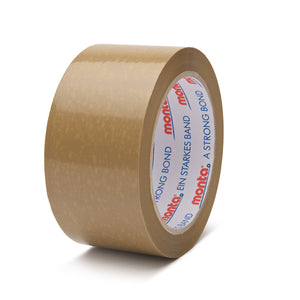PACKFORYOU Packing Tape – 1 To 144 Rolls, 2" X 110 Yards, 1.8 Mil, Tan Carton Sealing Tape