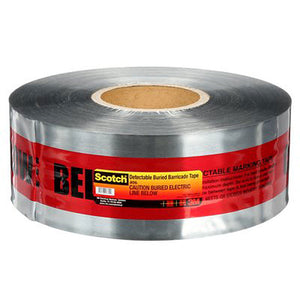 Scotch® 400 series Detectable Buried Underground Barricade Tapes
