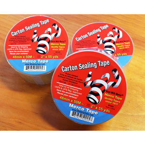 Carton Sealing Tape | Merco Tape™ M1529~ Retail Packaged and Labeled