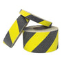 Cargar imagen en el visor de la galería, Anti-Slip Silicone Carbide Abrasive Grit Tape ~ Commercial Grade w Yellow and Black Stripe | Merco Tape™ M321
