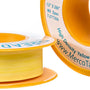 Charger l&#39;image dans la galerie, Threadmaster® Threadseal Tape ~ Yellow (for gas lines) High Density, Labeled, Import | Merco Tape® M44
