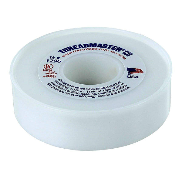 Merco Tape M66-34520-YELLOW Teflon Premium High Density Thread Seal Tape  (Domestic), 3/4 x 520, Yellow