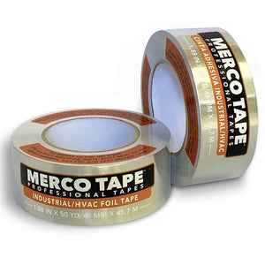 Aluminum Foil Tape - Cold Weather HVAC and Contractor Grade | Merco Tape® M921