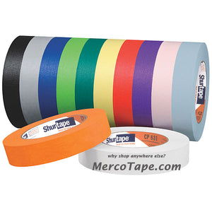 SHURTAPE CP631 Medium-High Adhesion Artists' Crepe Masking Tape (12 colors avail.)