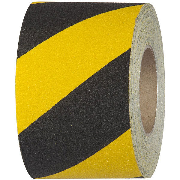 Merco Tape Logo Anti-Slip Tape Yellow/Black Stripe Silicone Carbide Grade Merco Tape ...