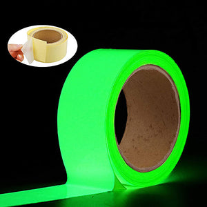 Anti-Slip Photoluminescent (Glow) Tape ~ Resilient for Indoor Use | Merco Tape™ M342G