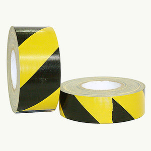 Duct Tape Safety Stripe in Yellow and Black with Cloth scrim | Merco Tape® M906G