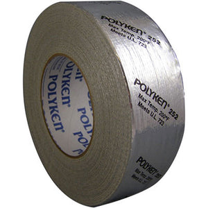 POLYKEN 252 11 mil Professional Grade Metalized Duct Tape