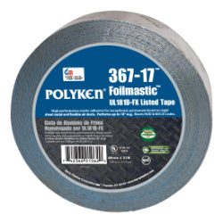 POLYKEN 367-17 FOILMASTIC UL 181B-FX Listed Printed Foil Sealant Tape