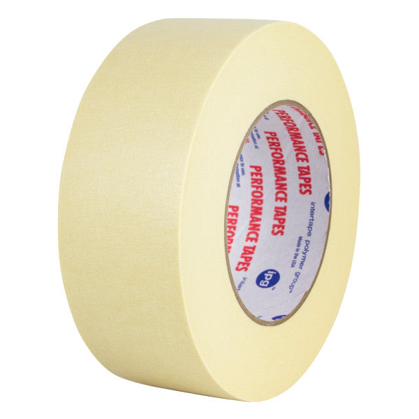 Premium 2-Inch Wide Masking Tape: Solvent Adhesive, Conformable Backing -  24 Rolls/Case