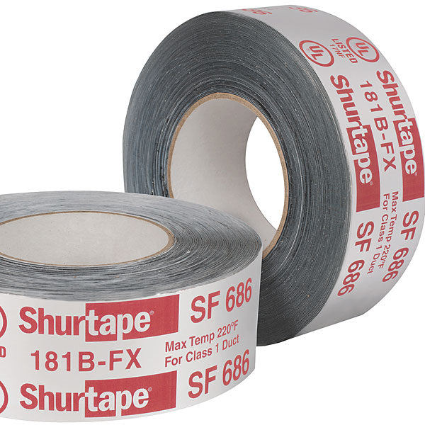 SHURTAPE SF 686 UL 181B-FX Listed/Printed ShurMASTIC® Butyl Foil